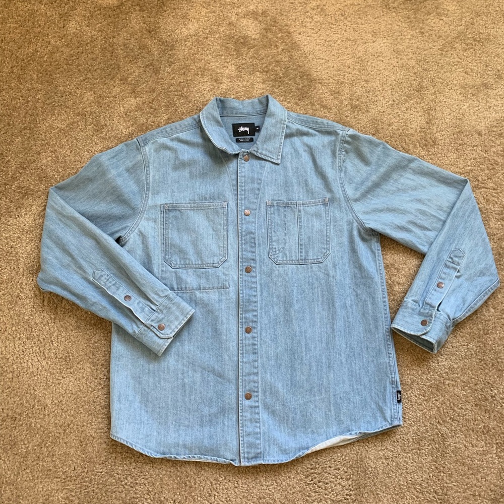 Stussy men’s denim shirt